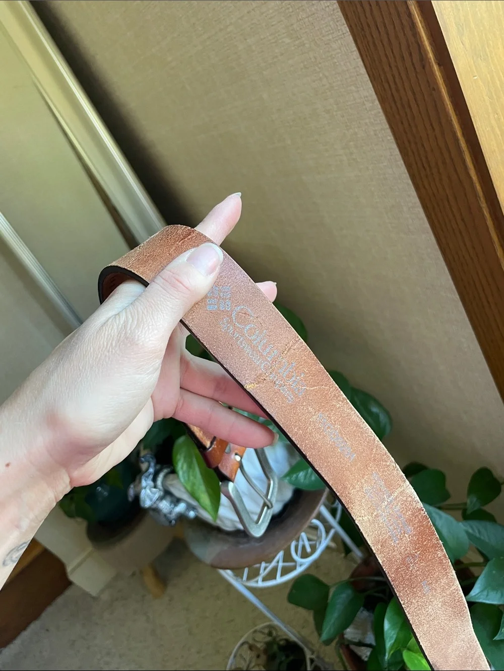 Columbia Genuine Leather Belt